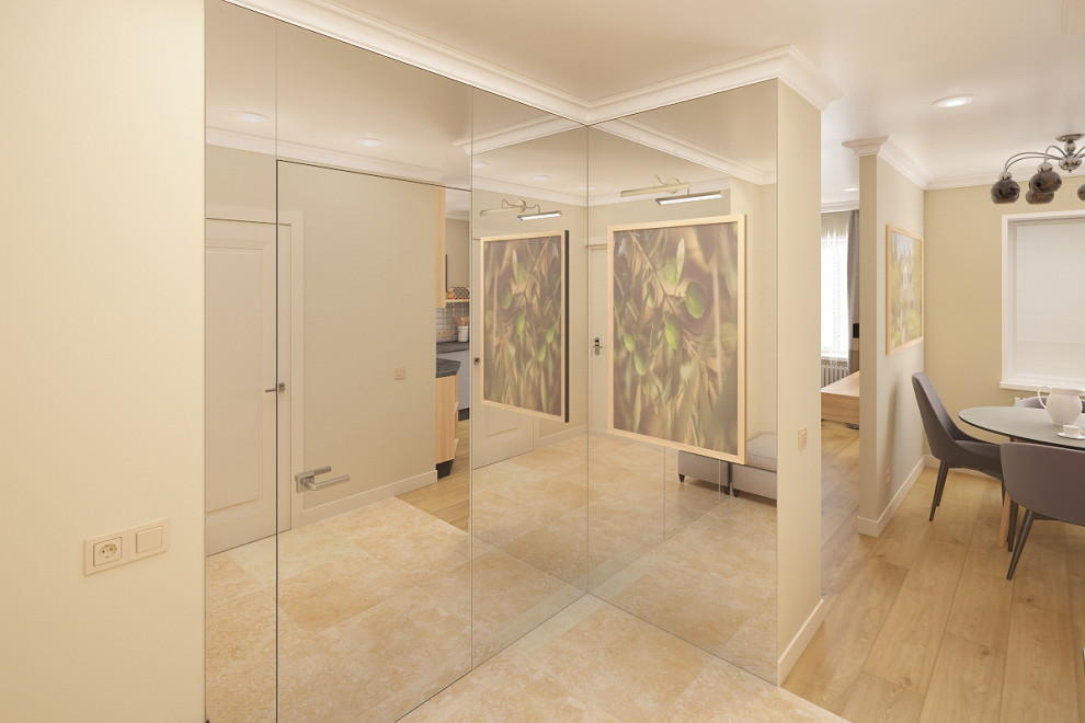 Однокомнатная квартира для пары "37 счастливых метров"