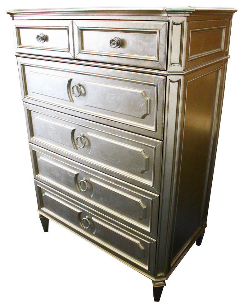 Palais Collection 5 Drawer Chest Traditional Dressers By Furniture Import Export Inc Houzz Palais Collection 5 Drawer Chest, Z Gallerie Mirrored Dresser