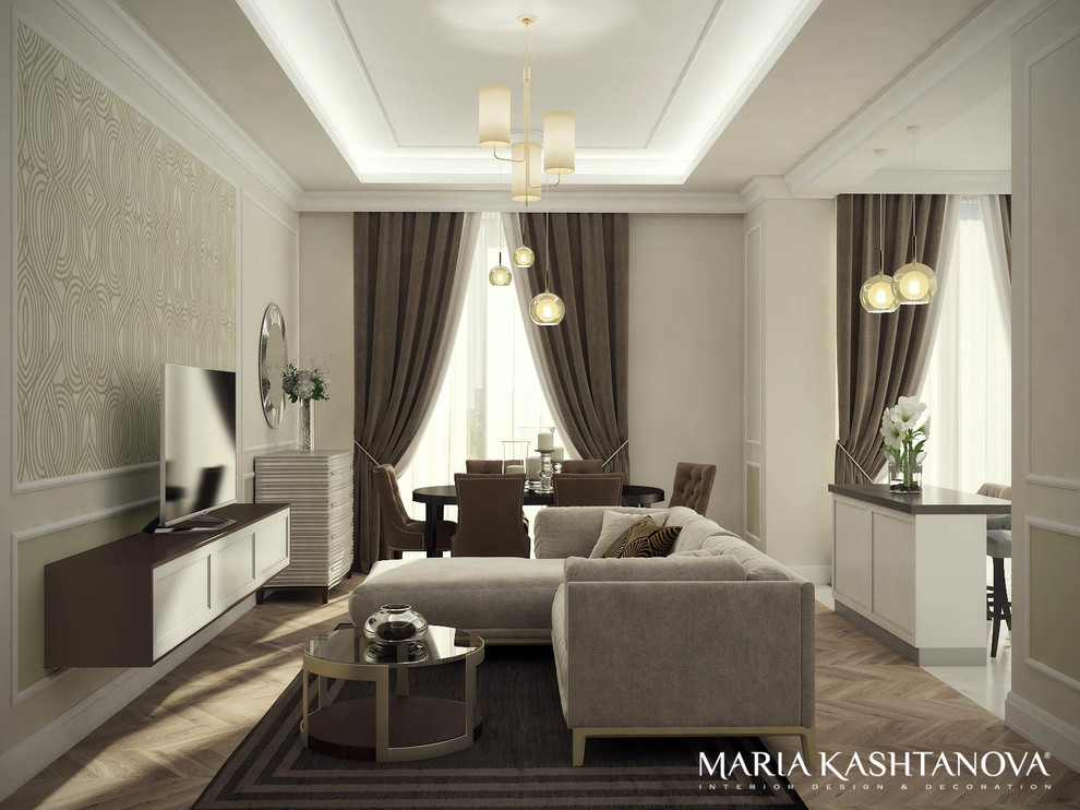 Элегантный интерьер в клубном «Доме в Лавровом переулке»