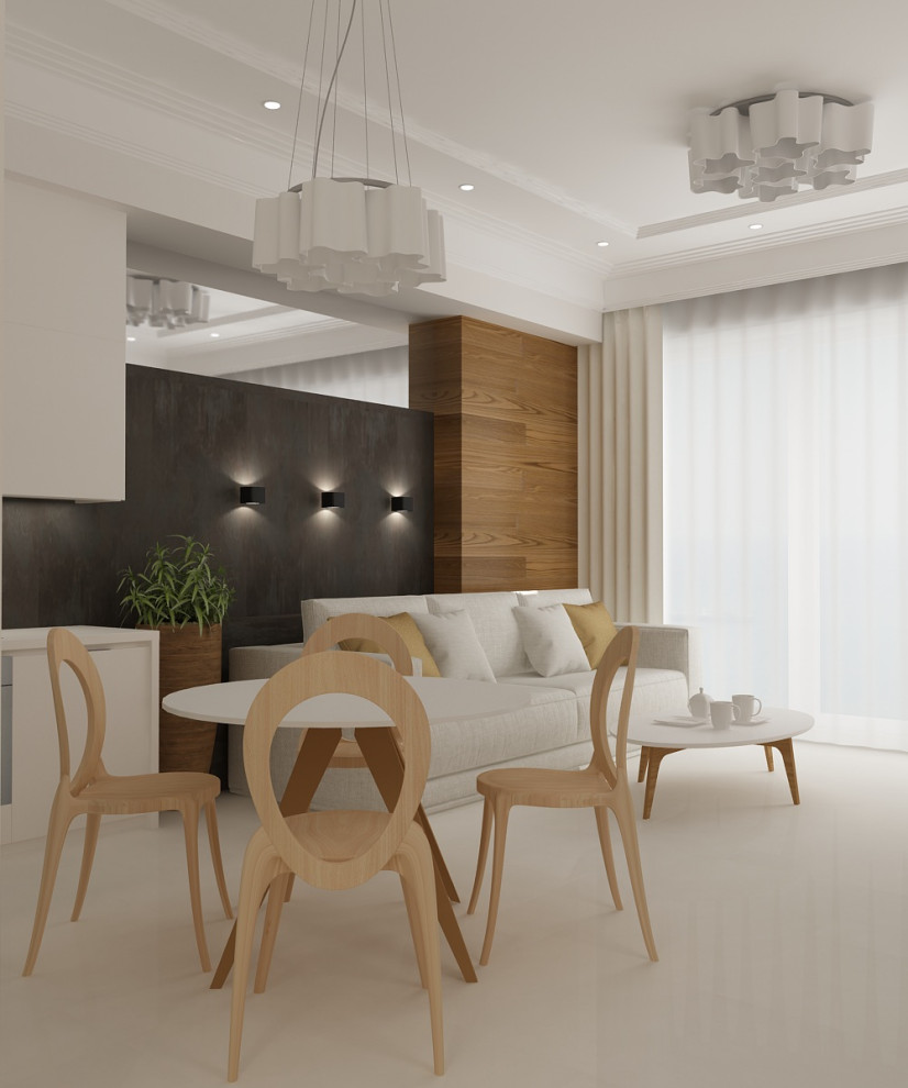 Минимализм в ЖК "Актёр Гэлакси"