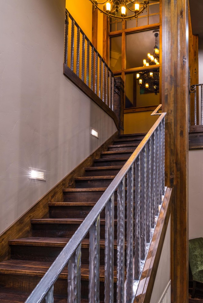 Staircase - rustic staircase idea