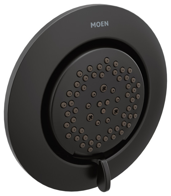 Moen Body Spray Matte Black, TS1422BL Transitional Showerheads And