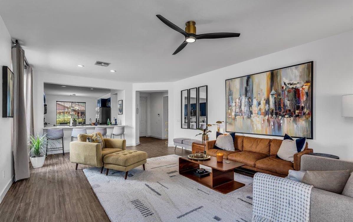 Inspiration for a living room remodel
