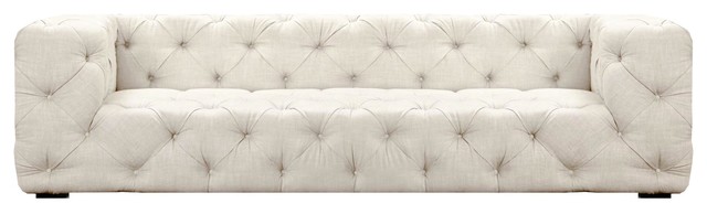 Tufted Sofas nyklassisk-vardagsrum