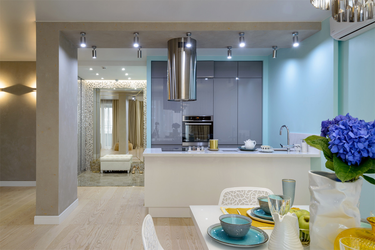 интерьер квартиры 60квм. жк. Квартал на Декабристов