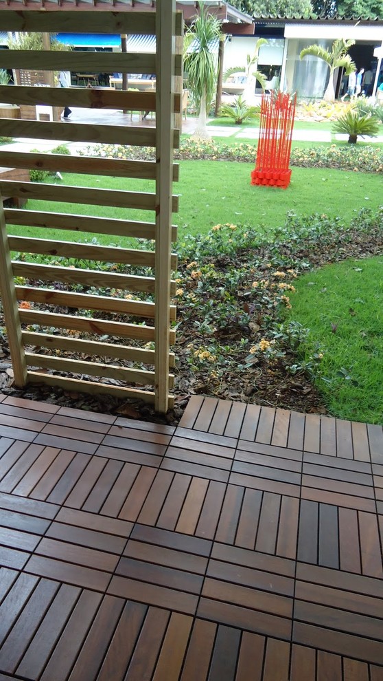 wood decking tiles garden