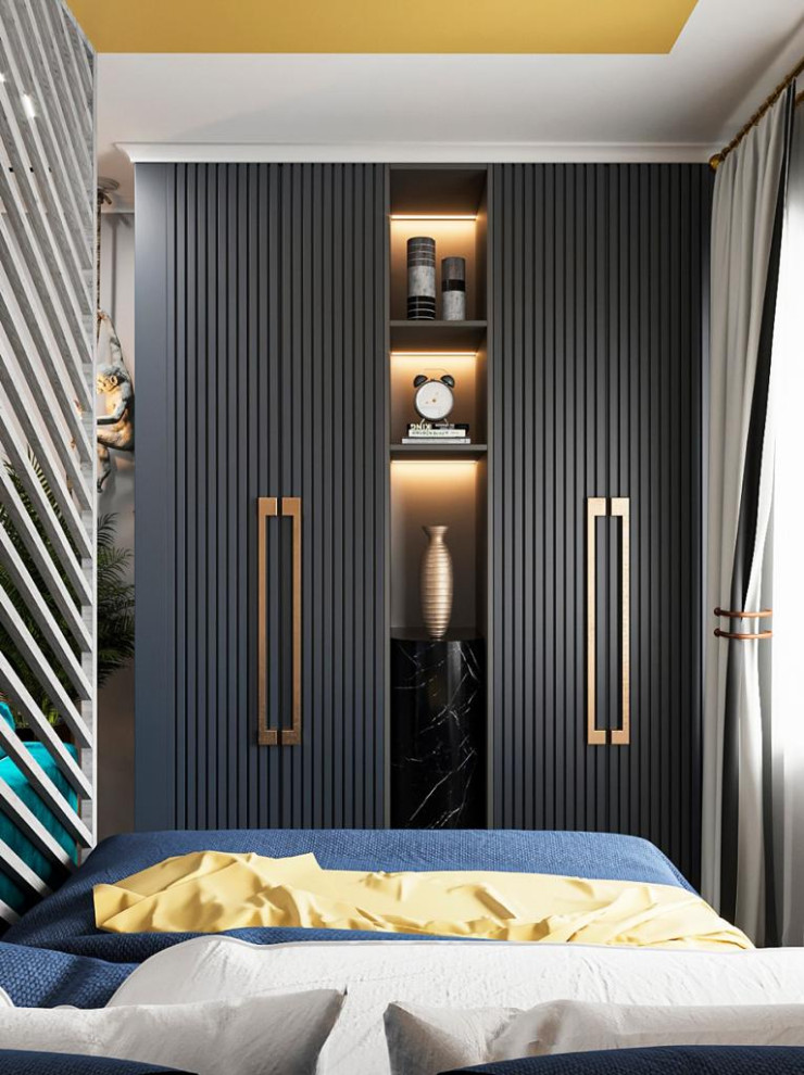 яркий интерьер для web дизайнера