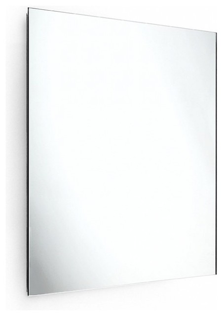 Ws Bath Collections Speci 5633 Mirror With Stainless Steel Frame Speci 5633 Mirror With Stainless Steel Frame 23 2 X Contemporary Bathroom