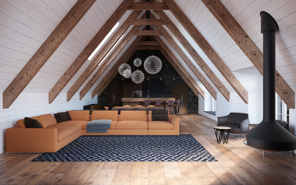 3D #МансардаНадГаражом