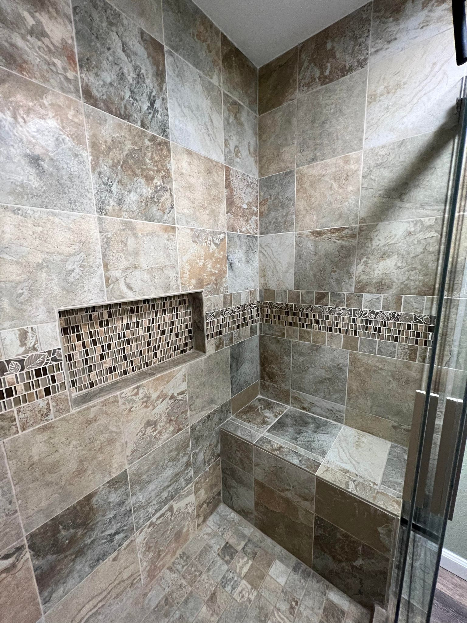 Bathroom Remodel with Tile Shower
