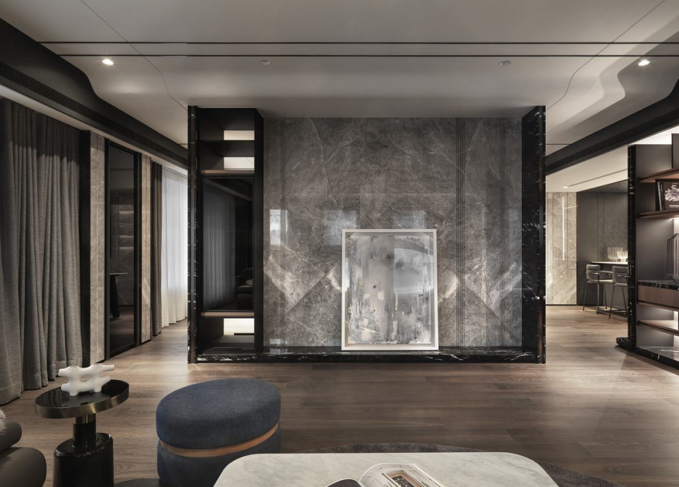 Дом холостяка - единое пространство для полноценного отдыха и работы от L DESIGN