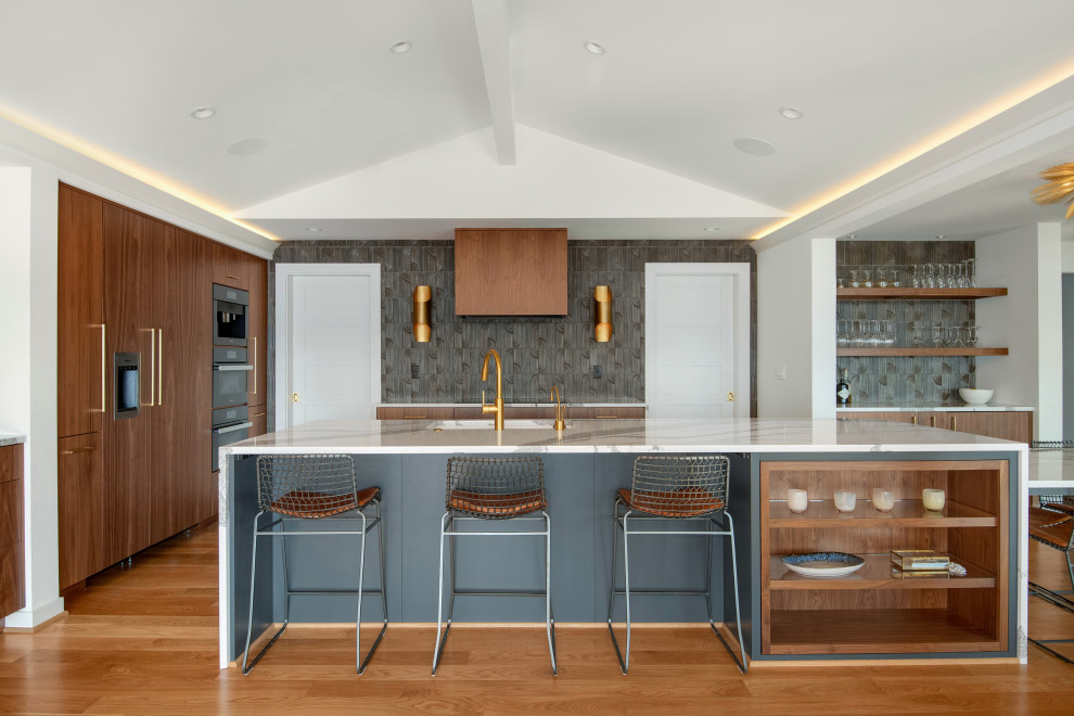 Contemporary kitchen in Seattle.