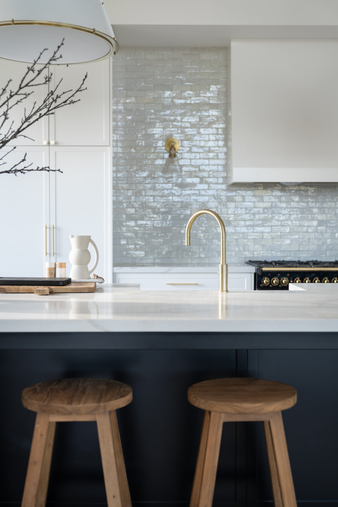 Beach style kitchen in Central Coast.