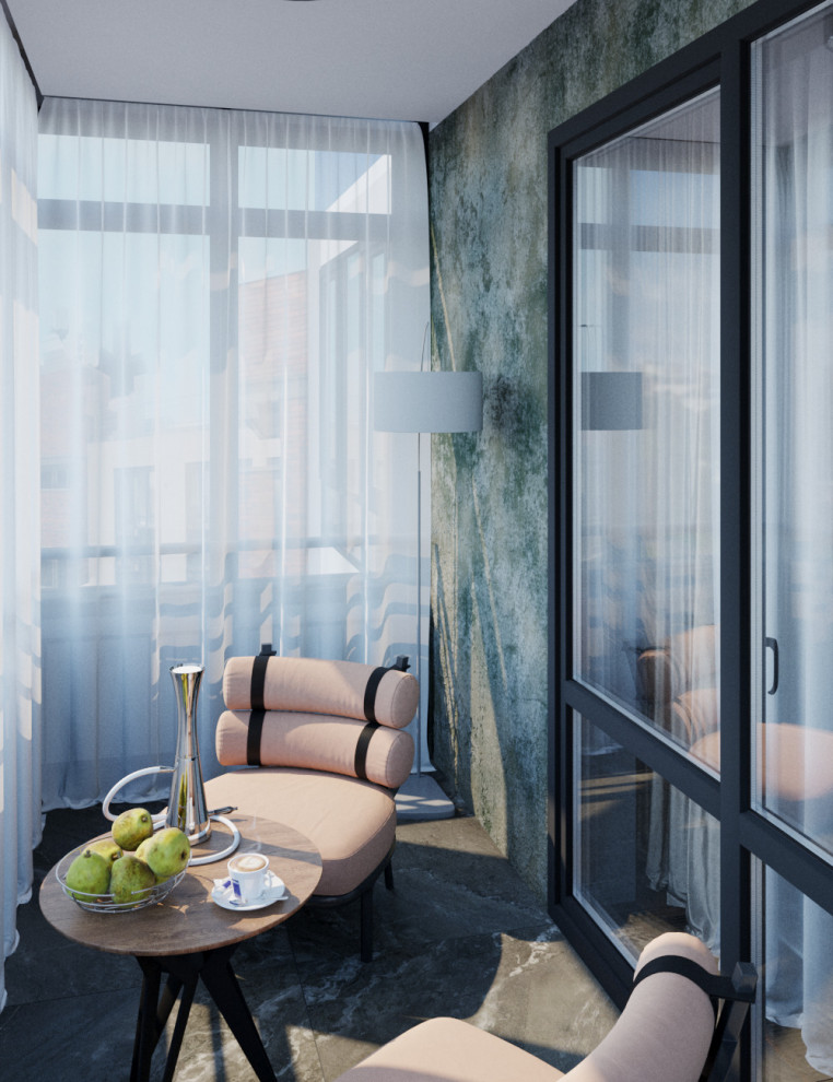 Двухкомнатная квартира с террасой в ЖК Четыре Горизонта