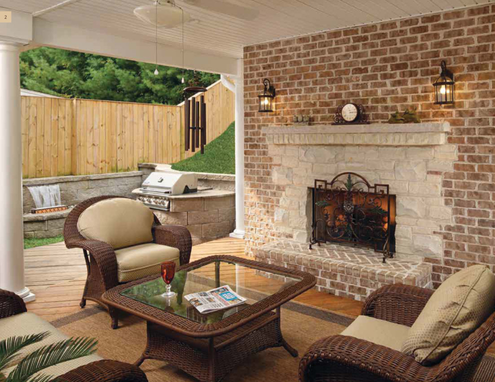 General Shale Thin Veneer - Modern - Patio - Other - by ...