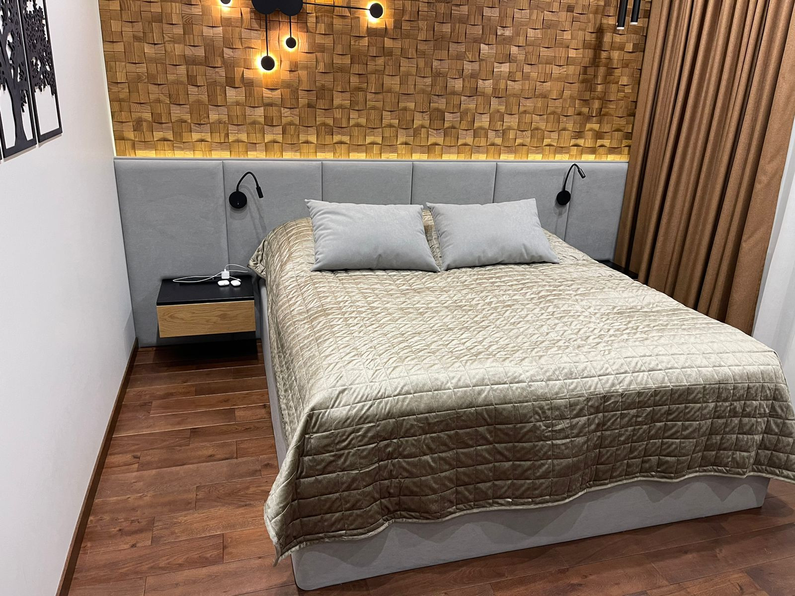 Спальня для молодой семьи.