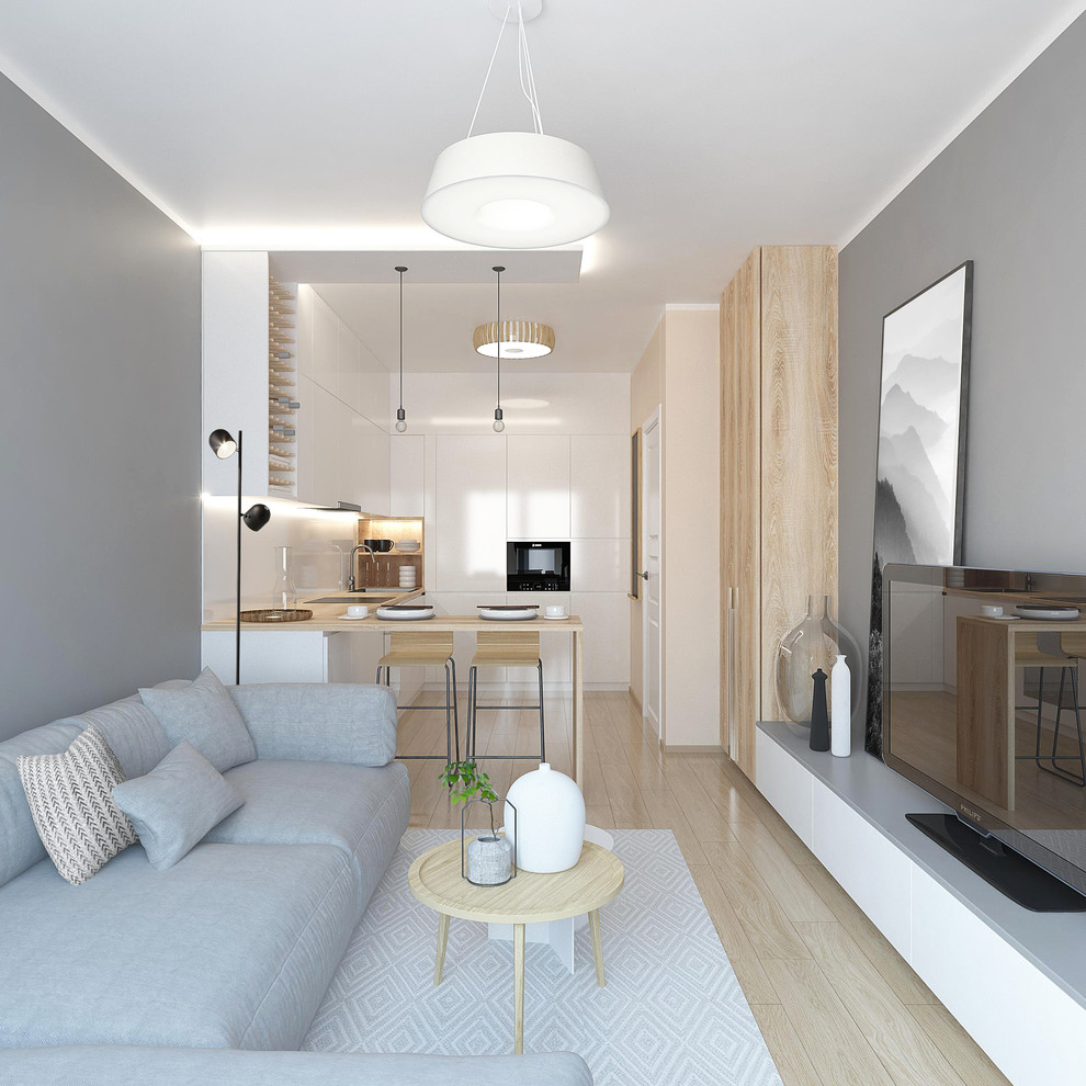 на 20-и квадратных метрах