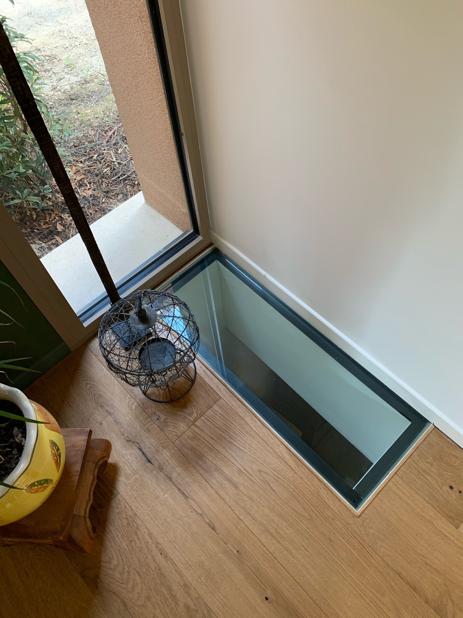 détail plancher villa contemporaine