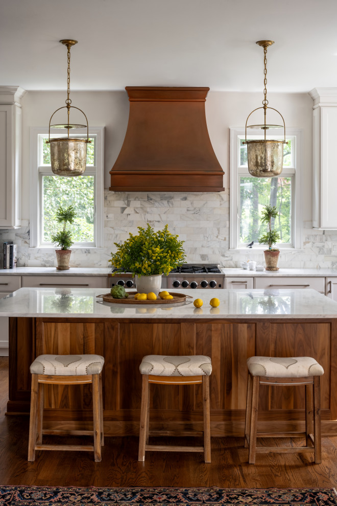 Inspiration for a transitional kitchen remodel in DC Metro