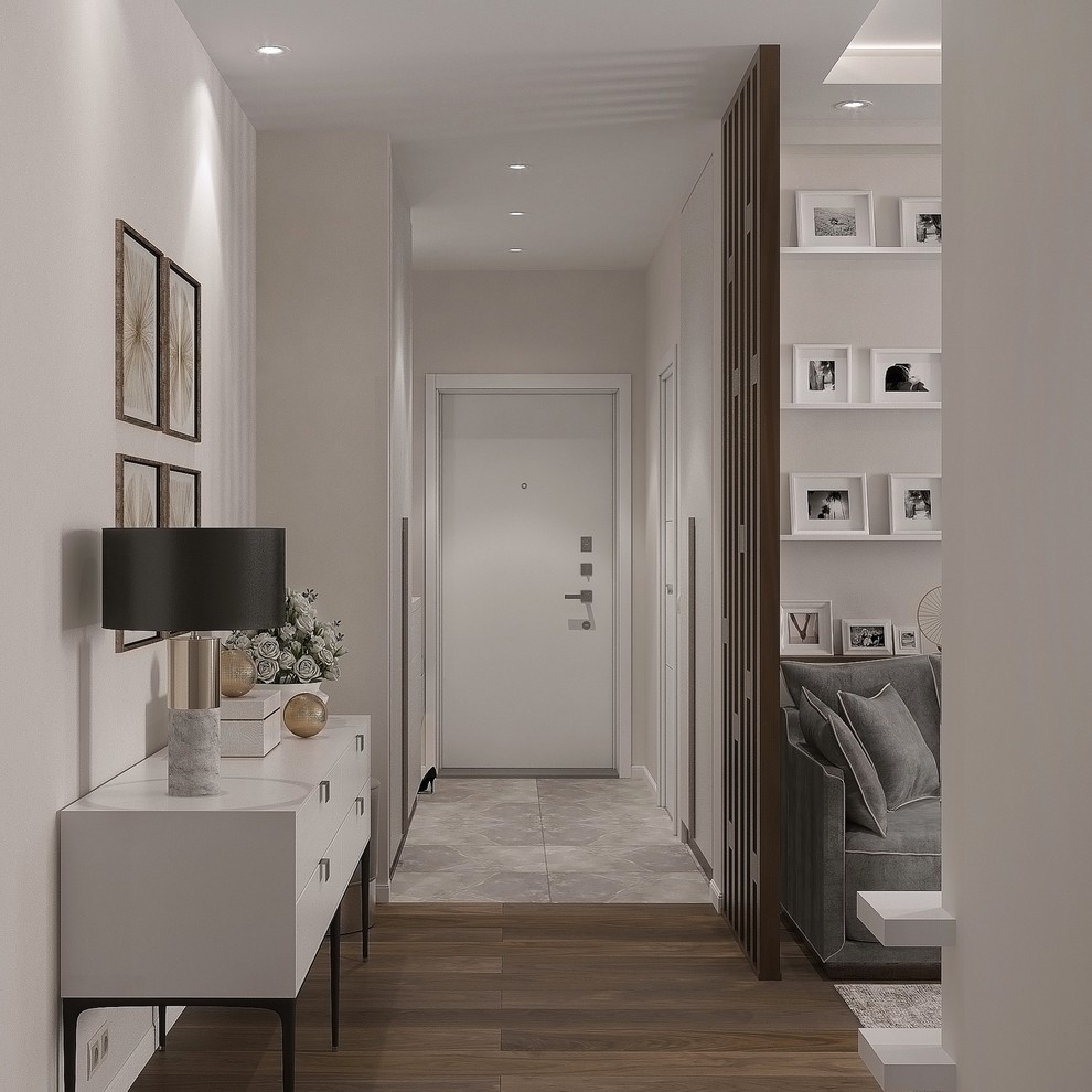 Трехкомнатная квартира, в процессе