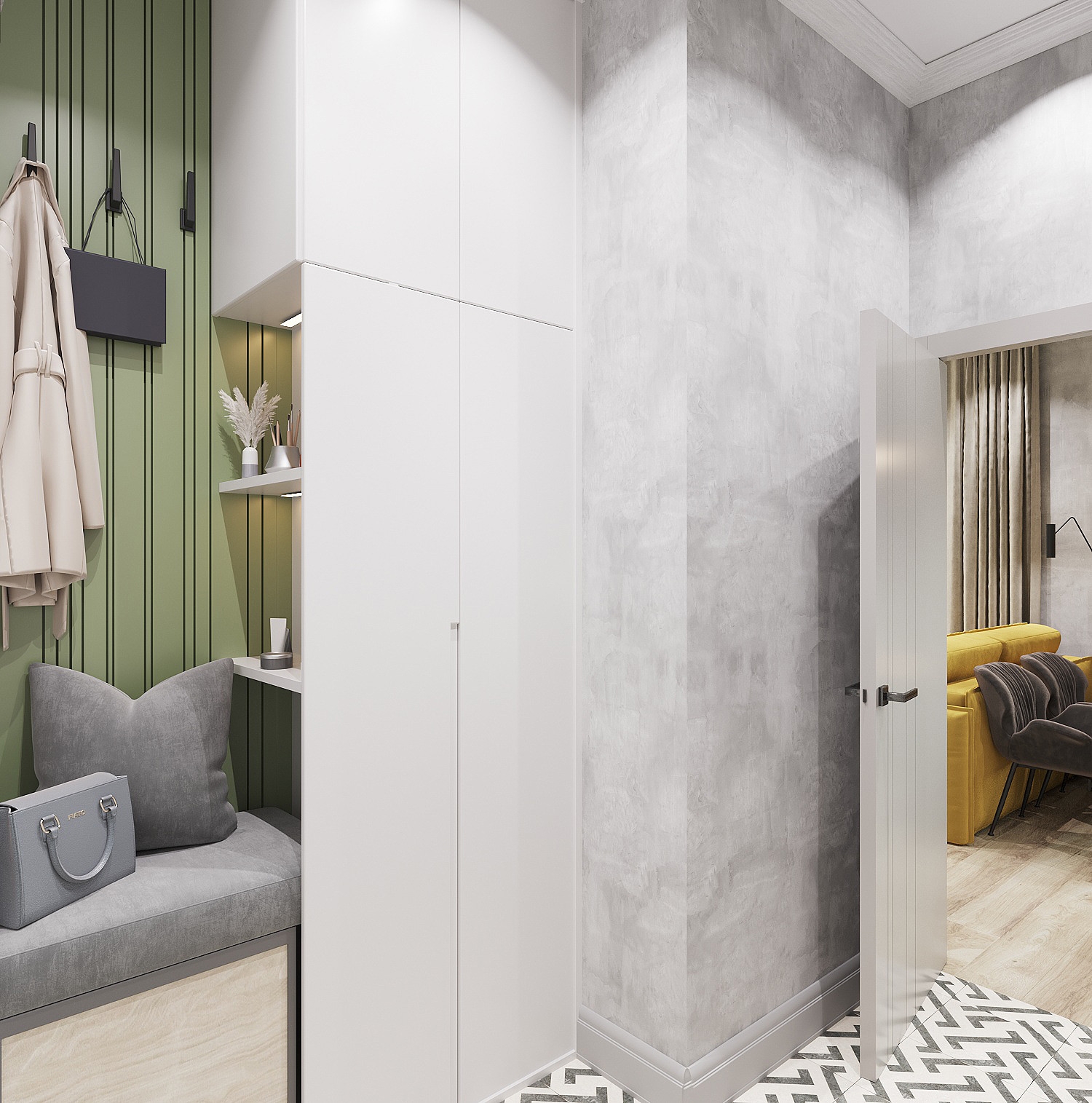 Студия для молодой девушки в Москве