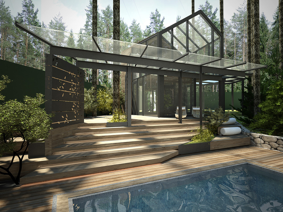 Терраса в загородной резиденции