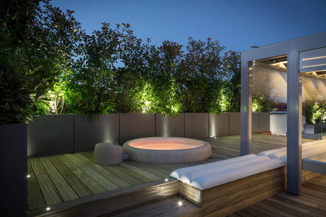 Terrasse de 250m&sup2; &agrave; Strasbourg modern-deck