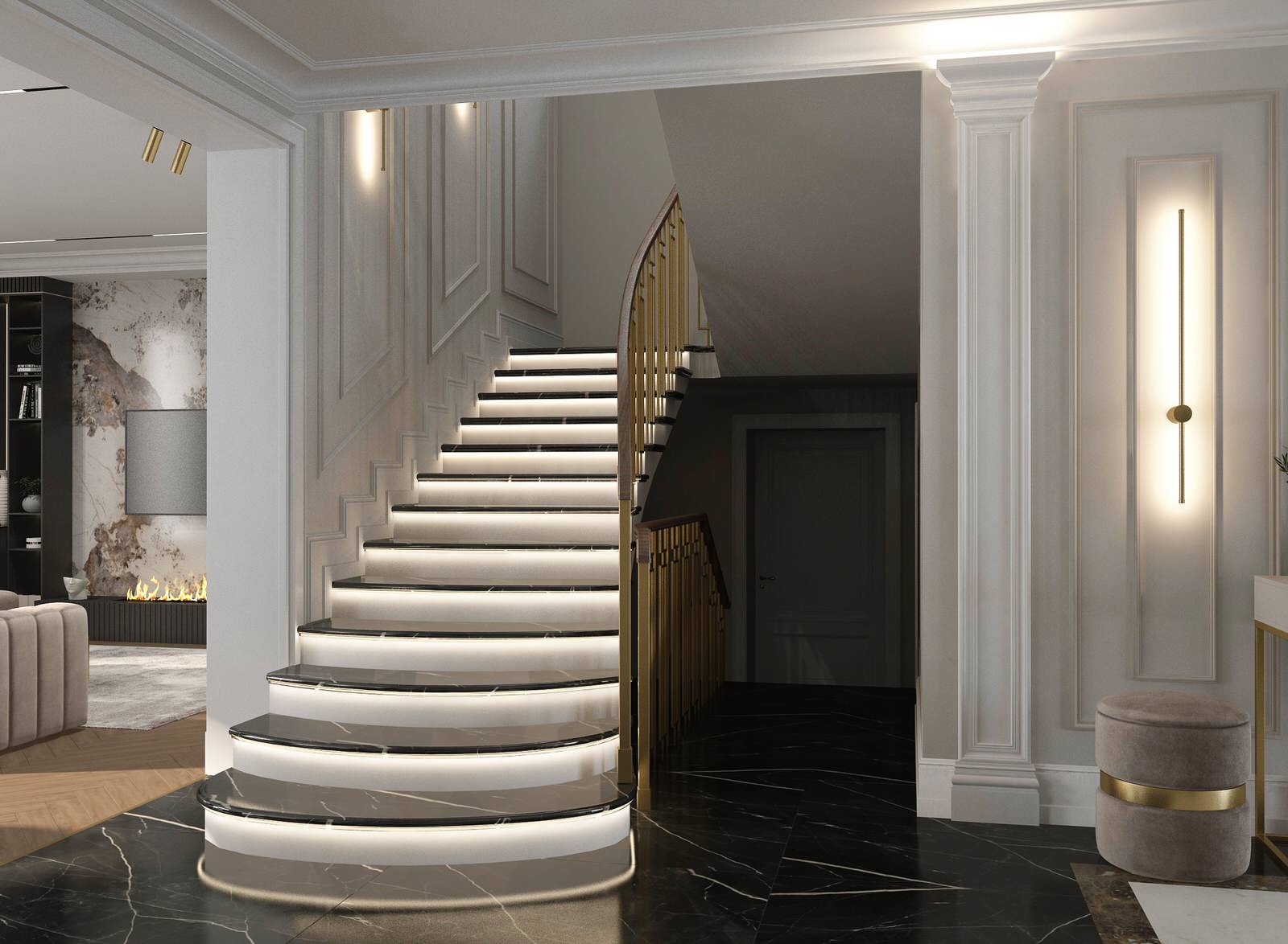 Кухня - гостиная 85 м2 г. Нижний Новгород