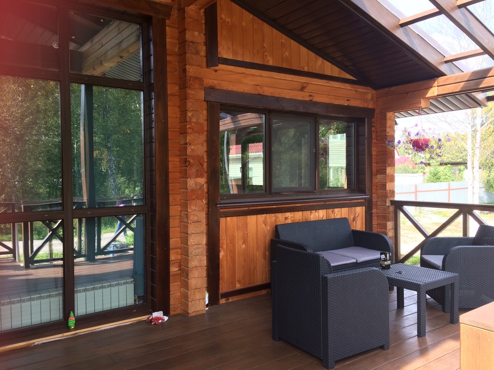 Загородный деревянный дом в п. Березняки