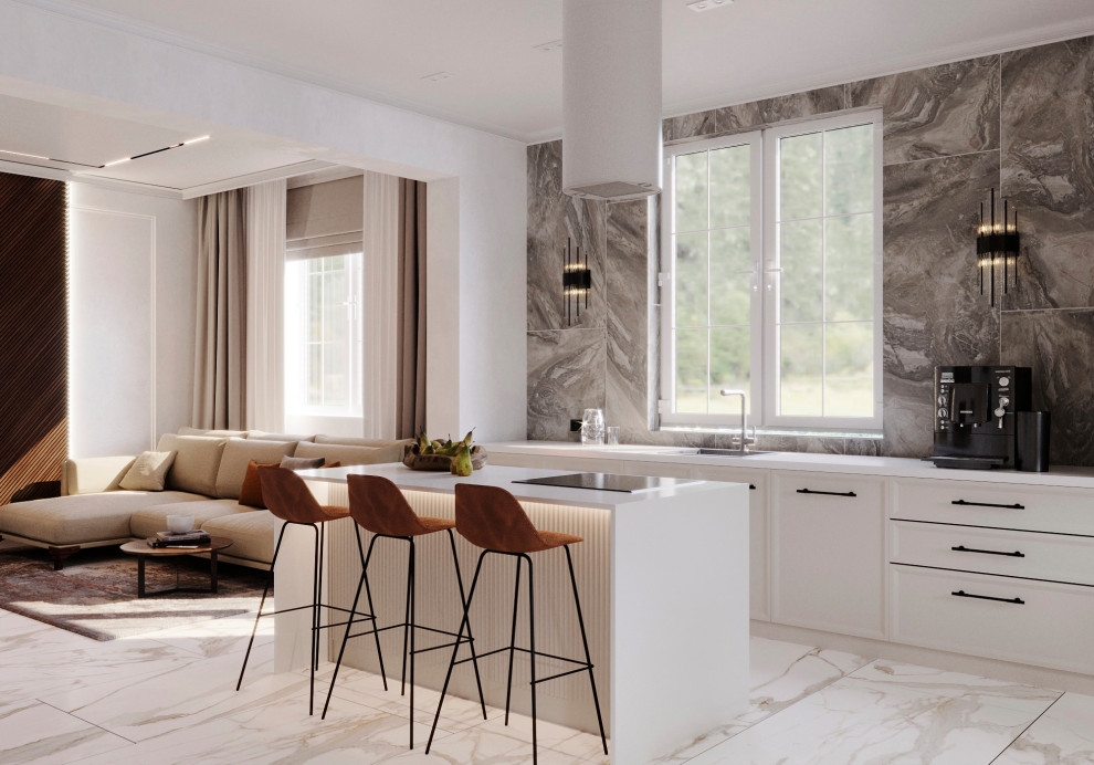 Гостиная в частном доме