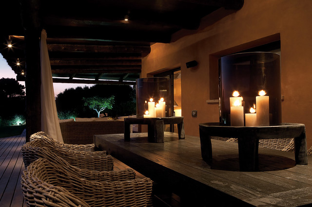 Casa Menorca mediterraneo-porche