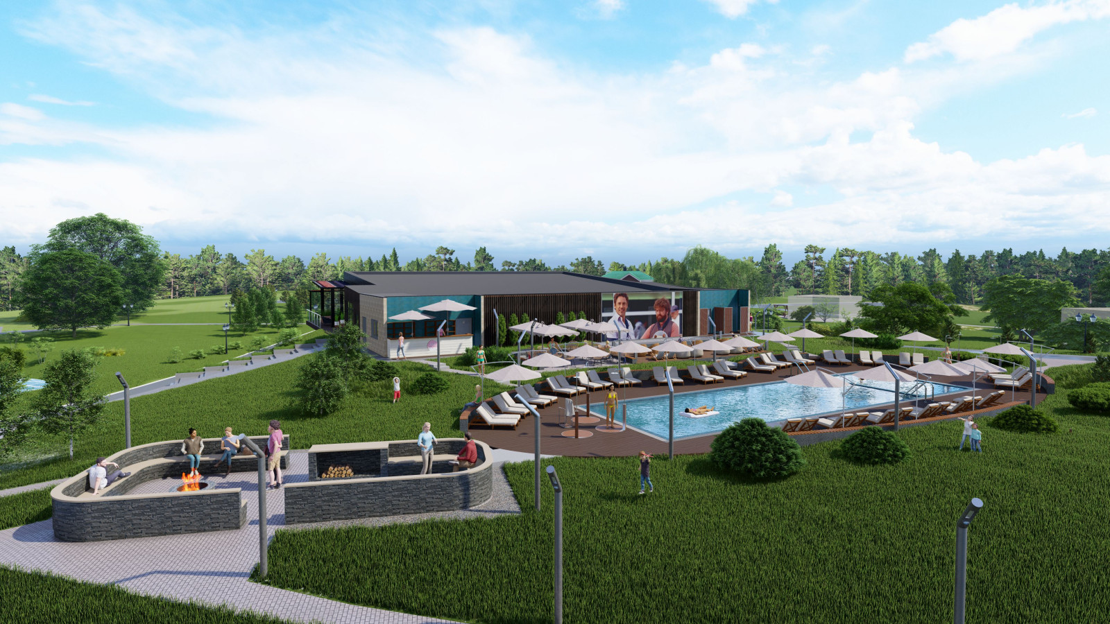 Ресторан базы отдыха