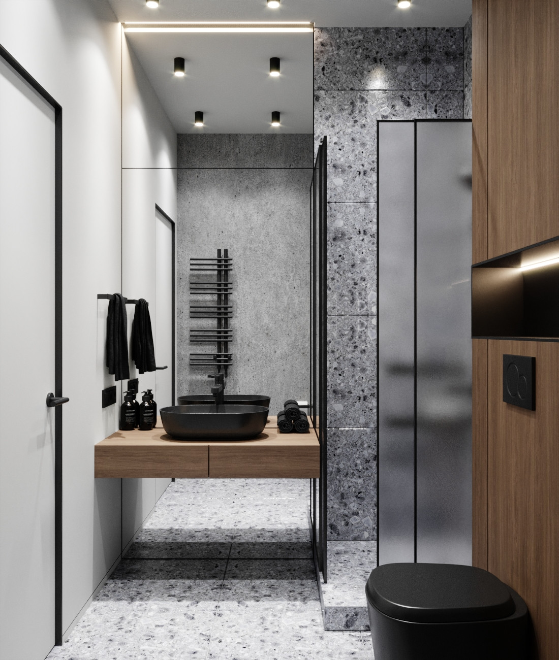 Квартира с тех. комнатой