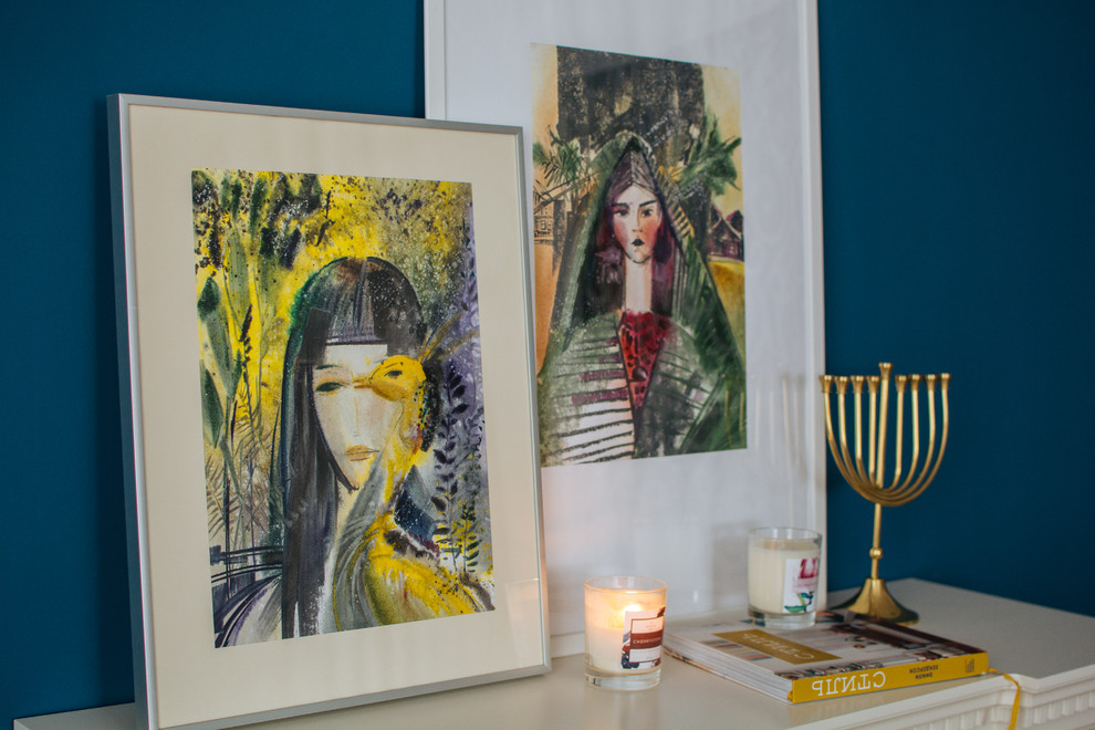 Декор "Синяя комната"