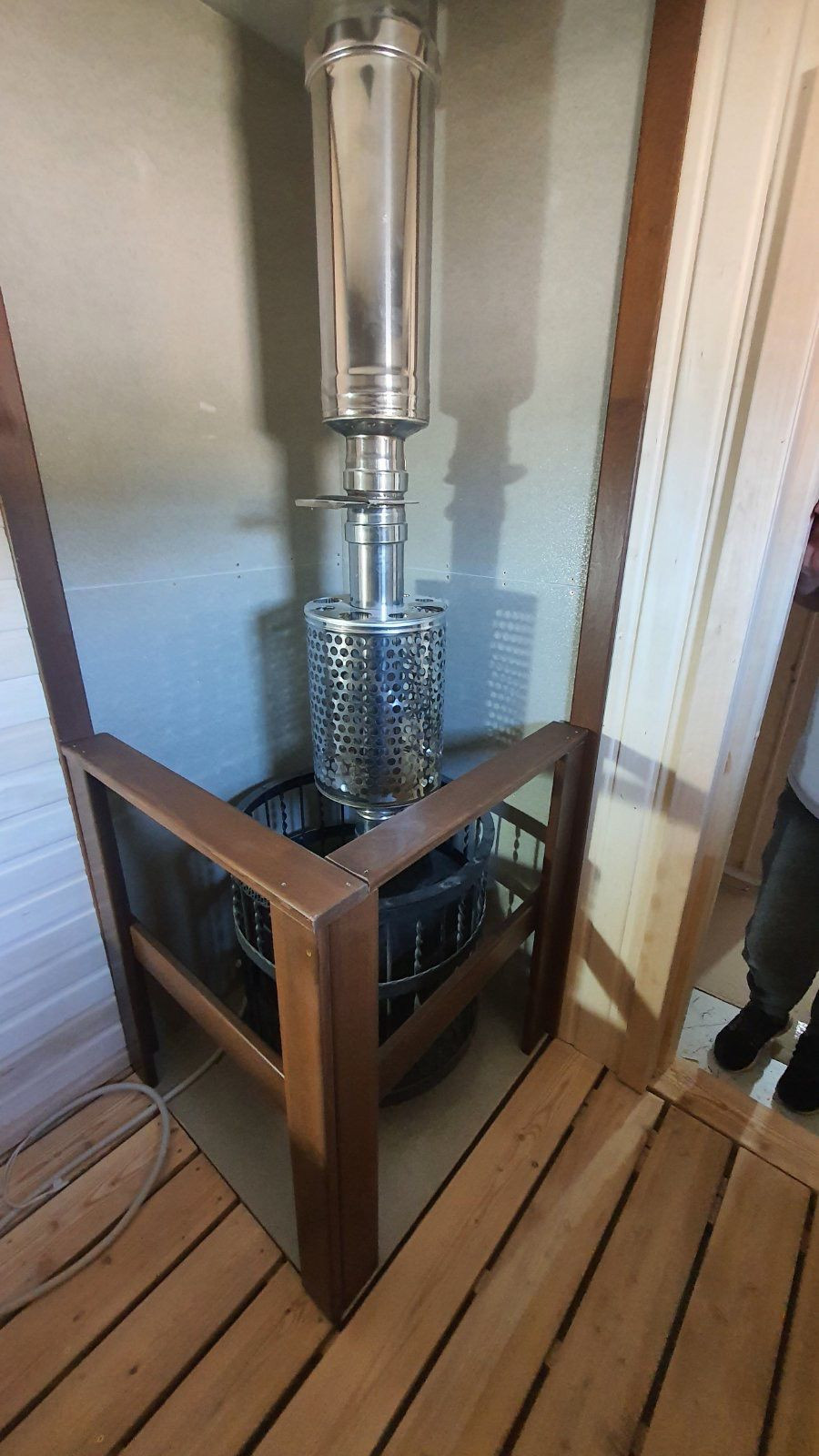 Отделка парной в частном доме