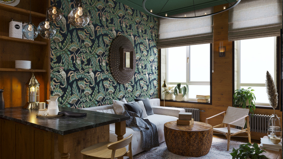 Гостиная-кухня