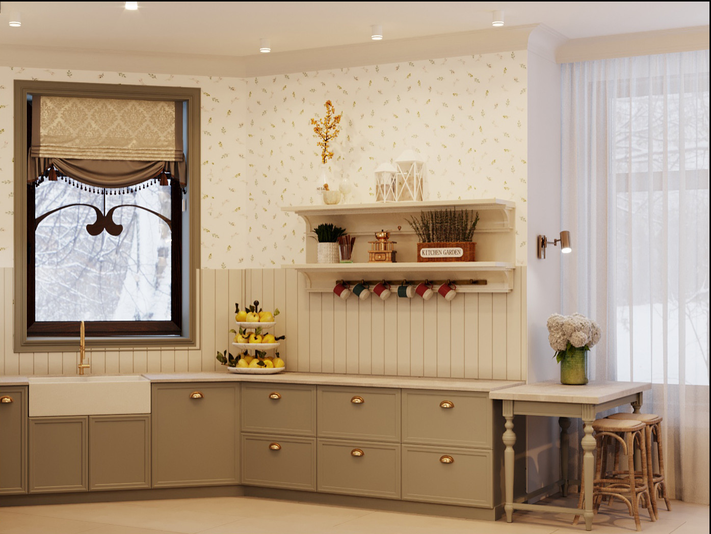 Кухня в стиле "Кантри"