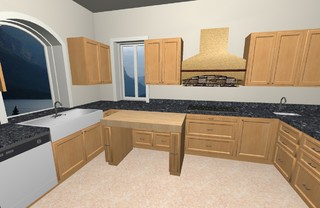 Anyone build a motorized sliding table in your kitchen?