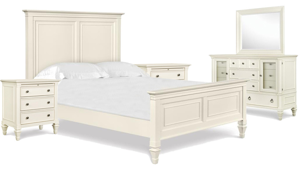 Magnussen Ashby 5 Piece Panel Bedroom Set Option 2 King