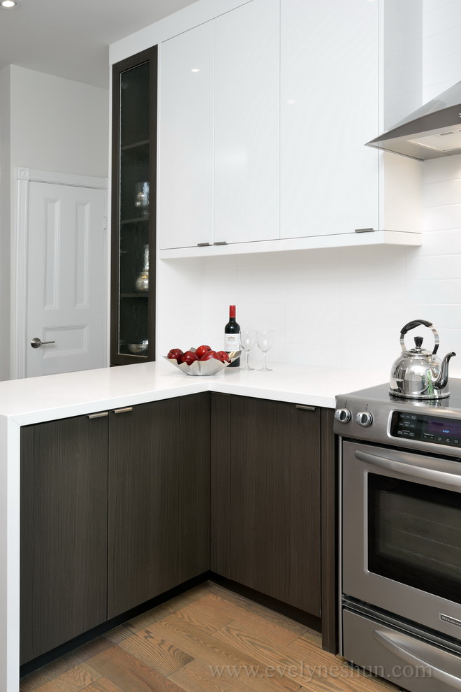 Downtown Row House Renovation - Contemporary - Kitchen - Toronto - by ...