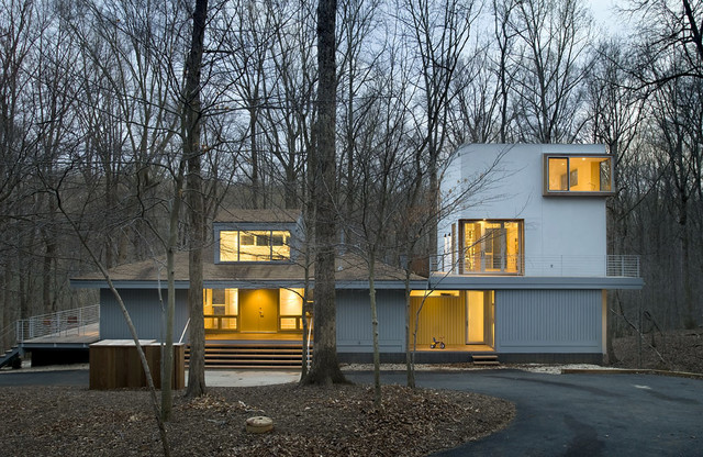Forest House trendy-hus-og-facade