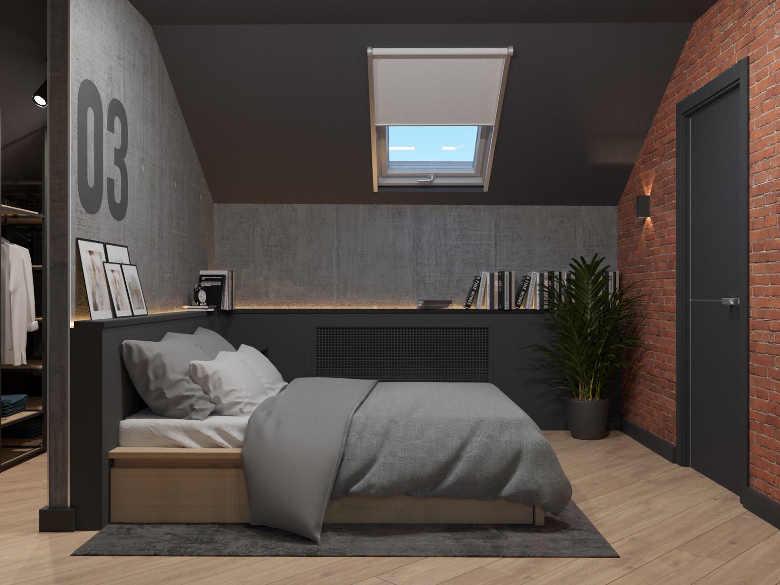 Мансардный этаж жилого дома п. Приуралье