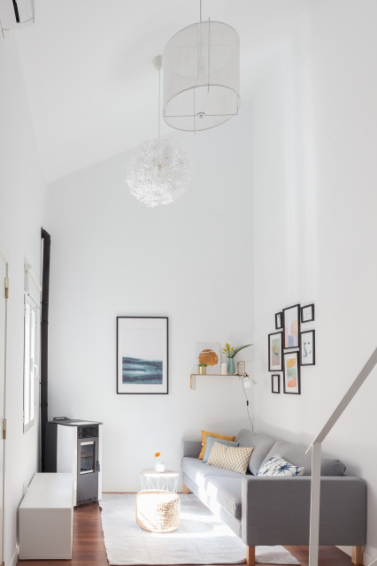DUPLEX LLENO DE LUZ scandinave-salon