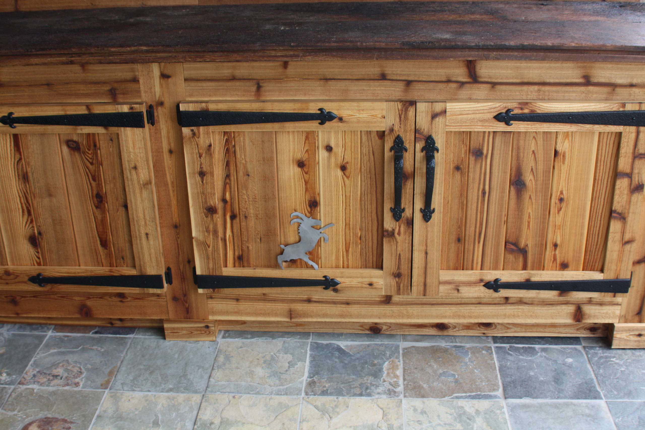 Exterior Cedar Entertainment Center