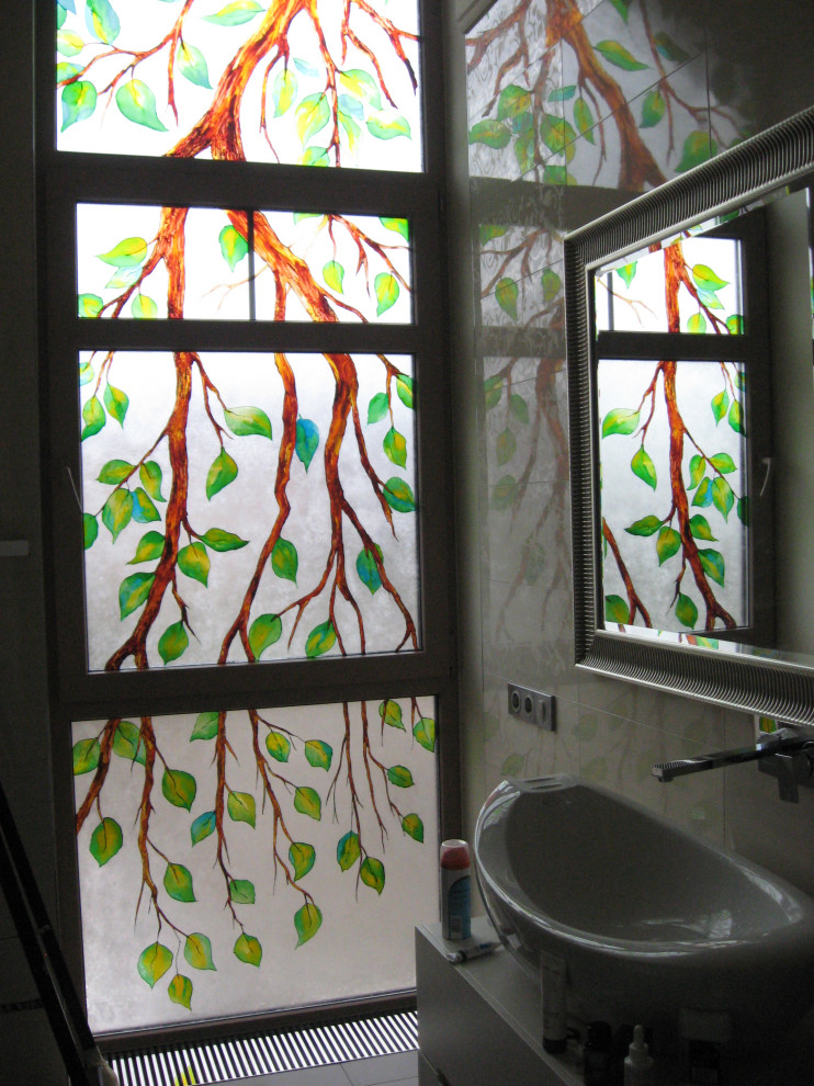 роспись по стеклу/ витражная роспись