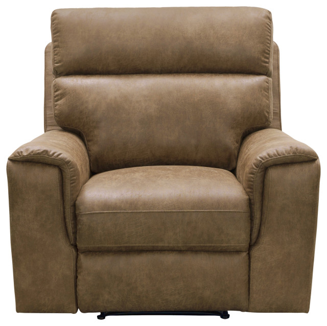 Lachlan Fabric Recliner Contemporary Recliner Chairs by Abbyson