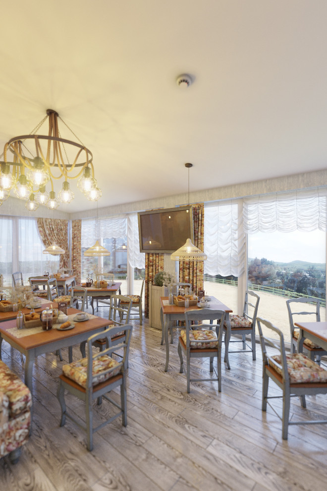 Кафе в стиле прованс