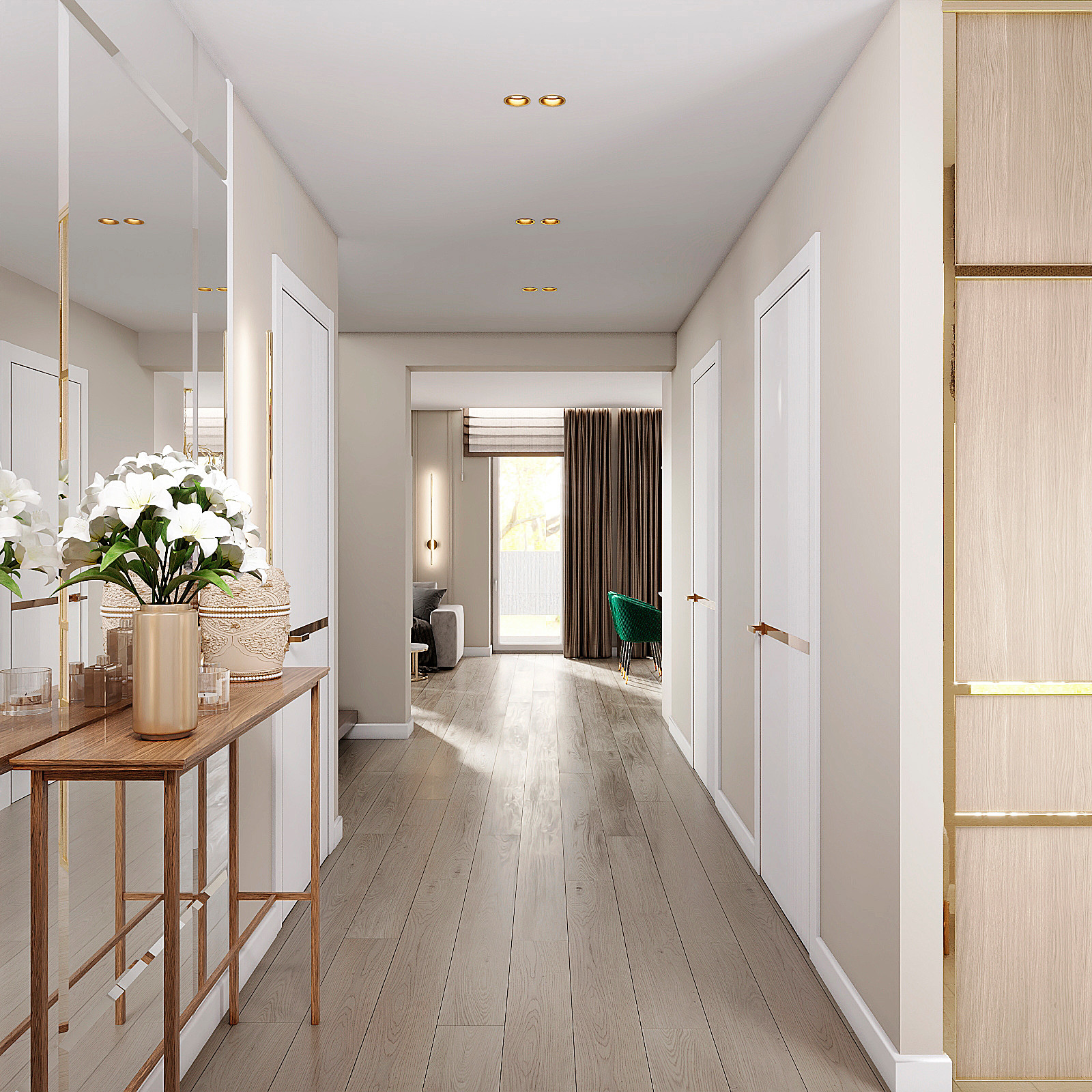 Проект в коттеджном посёлке Каменки