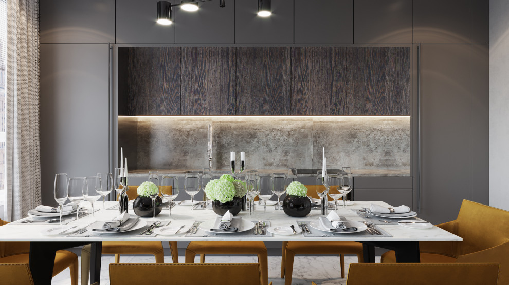 Кухня в ЖК "Сердце Столицы"