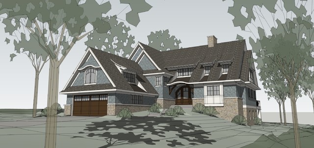 Birches transitional-rendering